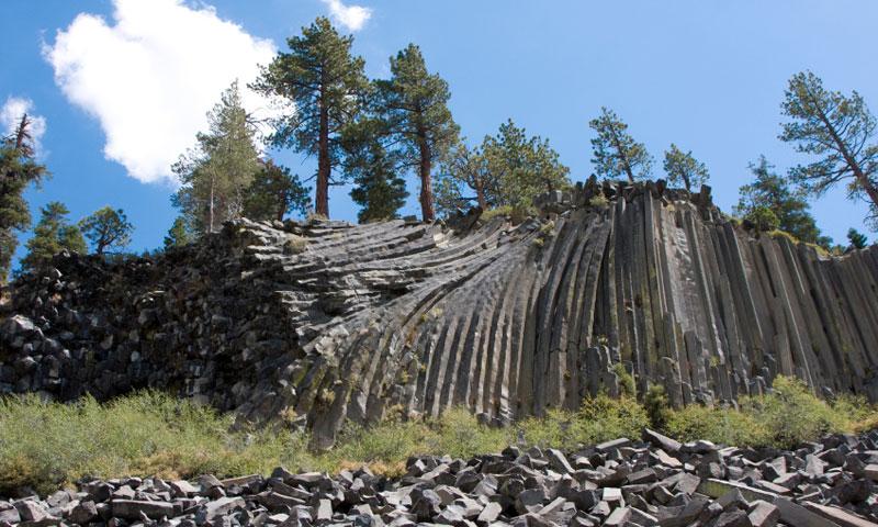 Devils Postpile National Monument in California