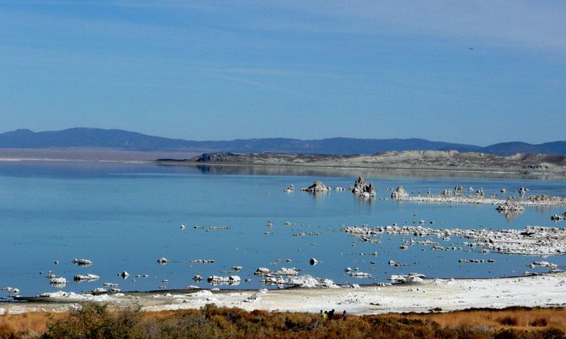 Overlooking Mono Lake in California