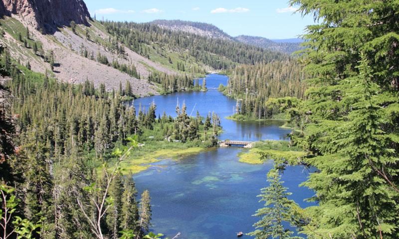 Twin Lakes near Mammoth Lakes California