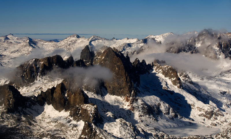The Minarets near Mammoth Lakes California