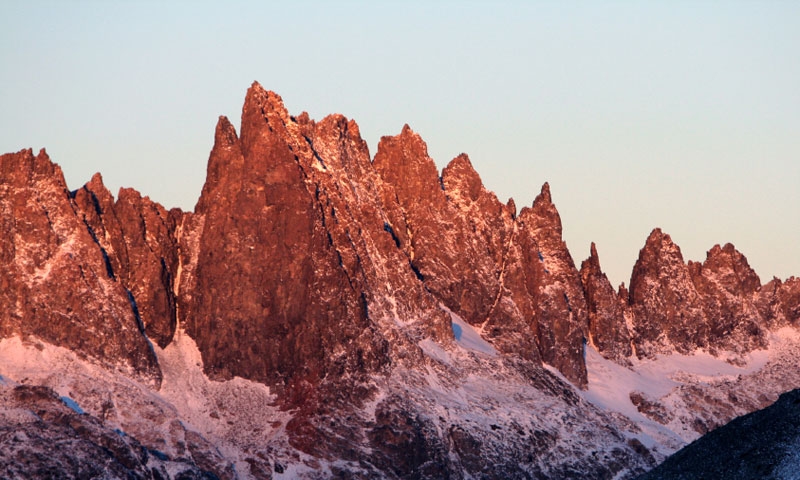 The Minarets near Mammoth Lakes California