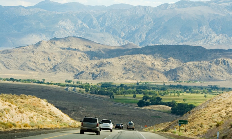 Mammoth Scenic Loop in California