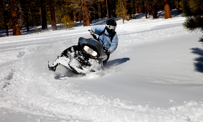 Snowmobiling California Mammoth Mountain Mammoth Lakes