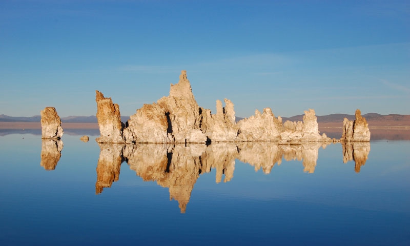 Tufa on Mono Lake in California