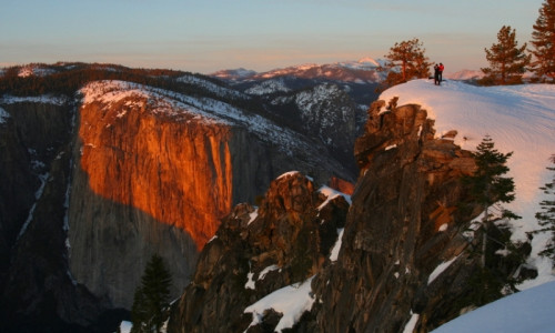Snowshoeing